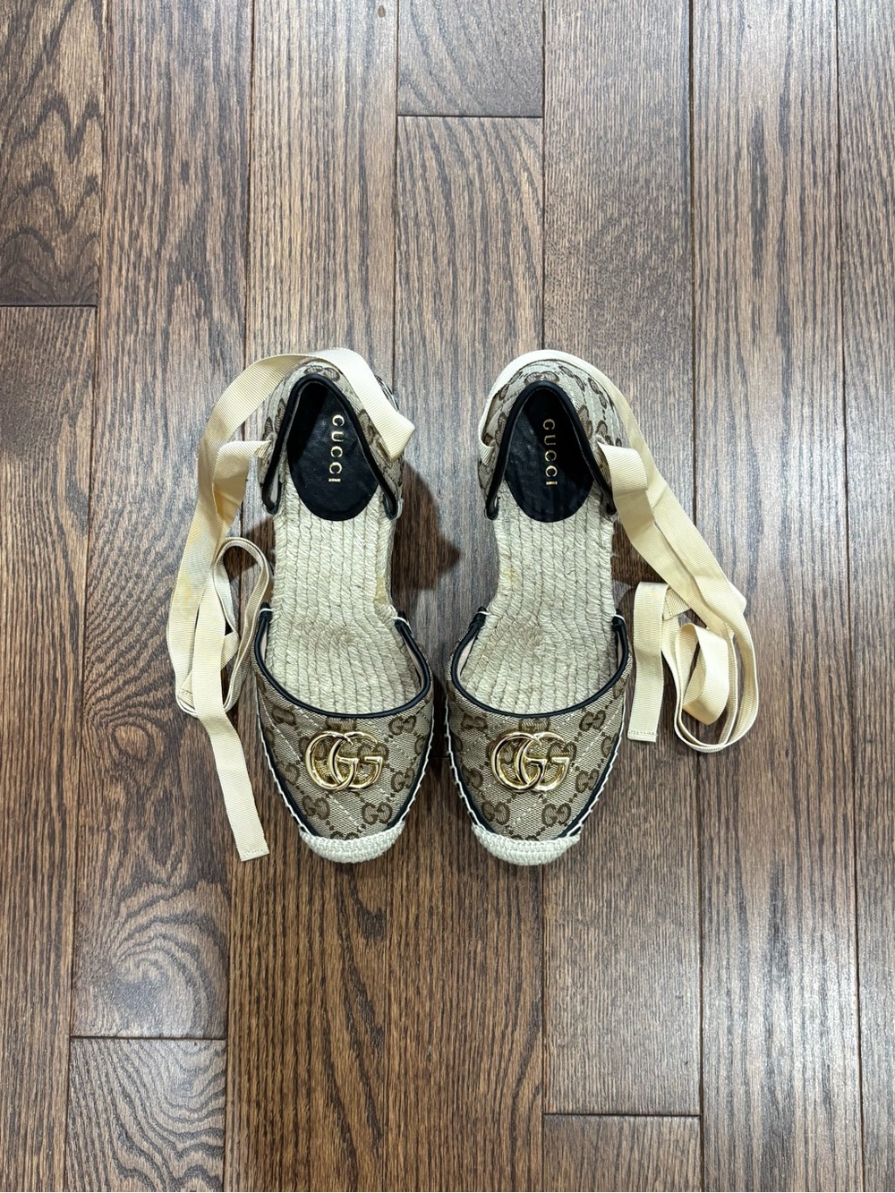 Authentic Gucci wedges - Picture 6 of 10
